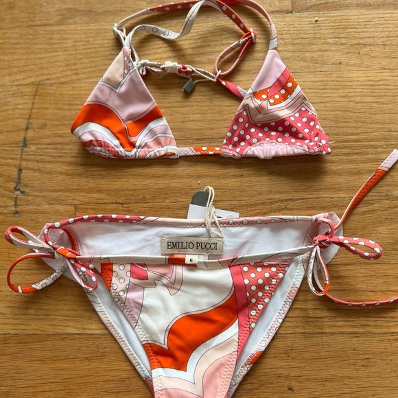 Brand New with tags Emilio pucci bikinis size 6 kids - Picture 12 of 12